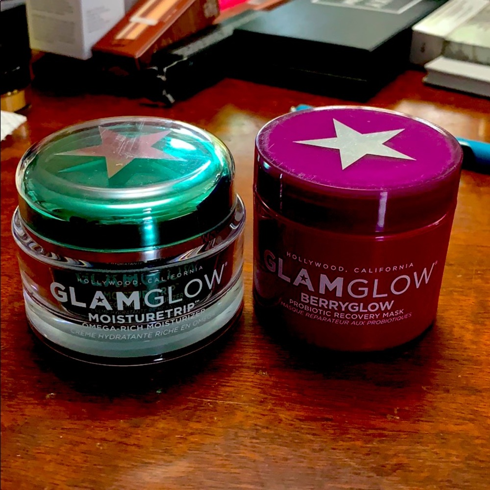 Glam glow moisturizer and mask